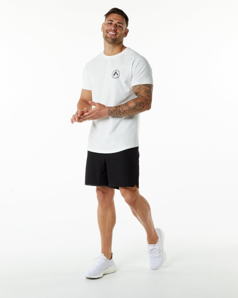 Chemises Alphalete Dynasty Tee Blanche Homme | HZH-04286302