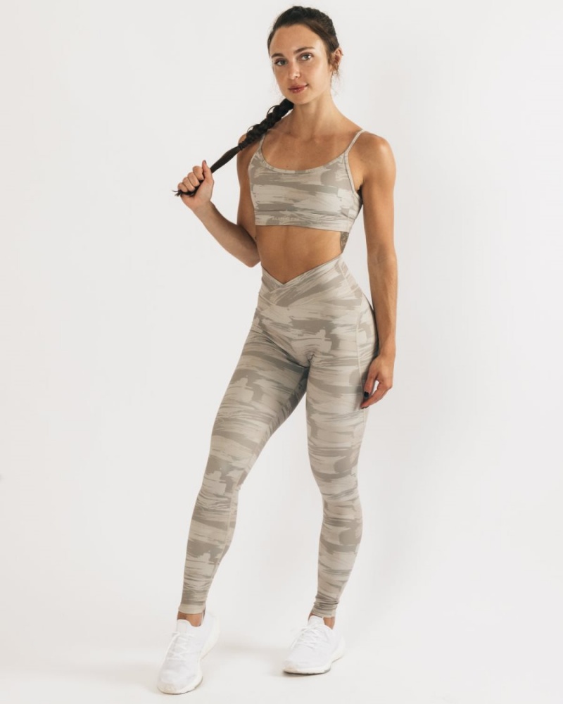 Leggings Alphalete Surface Power Legging Camouflage Femme | YZZ-96306403