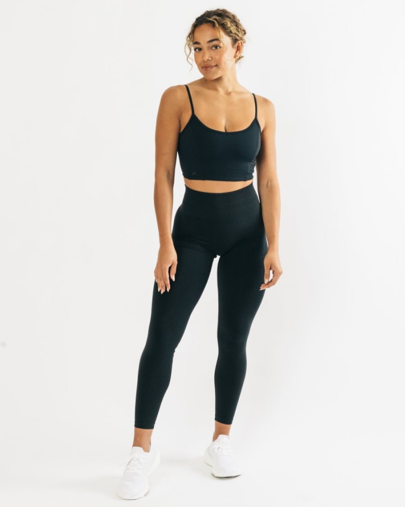 Debardeur Alphalete Ultrasoft Allure Tank Noir Femme | INB-61249115