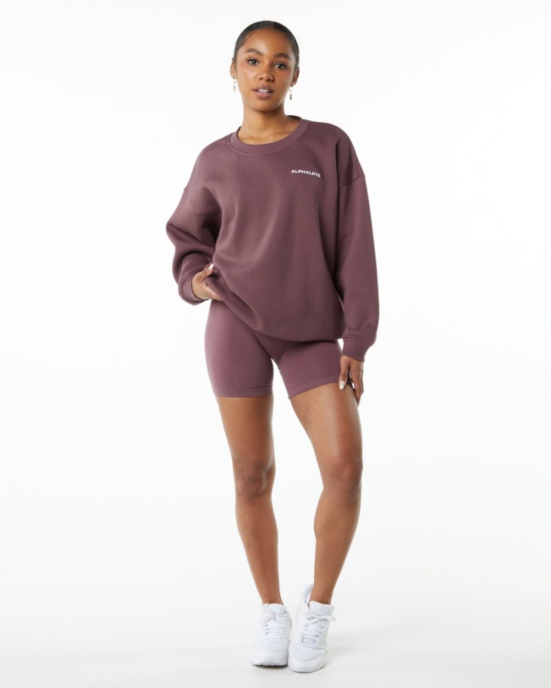 Vestes Alphalete Classiche Crew Autumn Femme | DUD-08038051