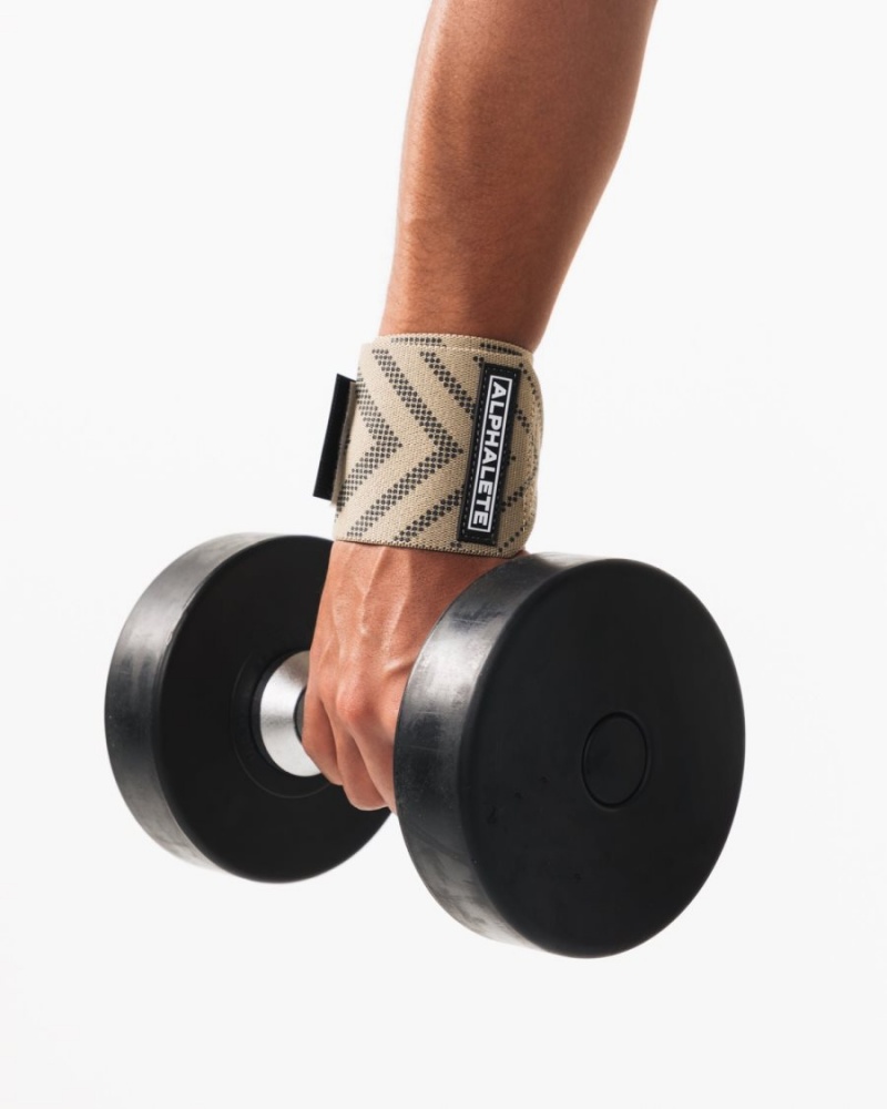 Accessoires Alphalete Wrist Wraps Linen Homme | SIW-95616450