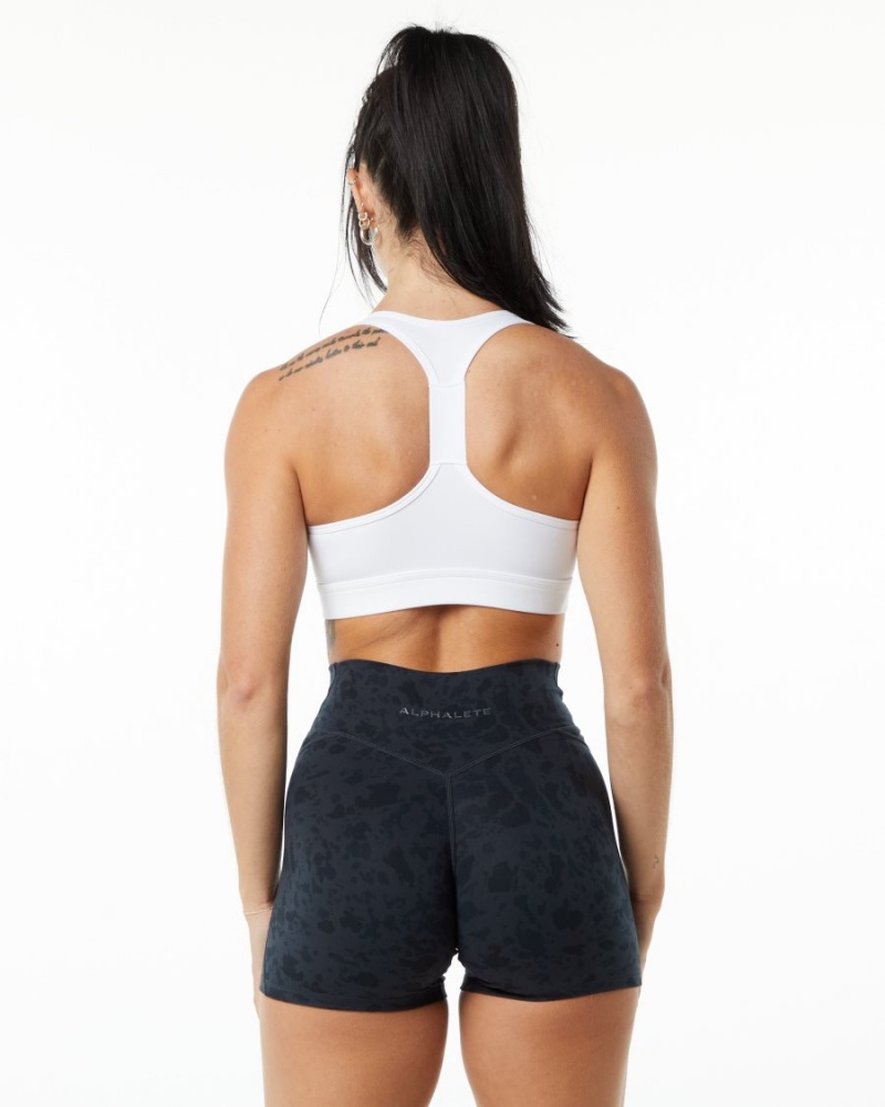 Soutien Gorge Sport Alphalete Surface Wrap Bra Blanche Femme | TME-05997813