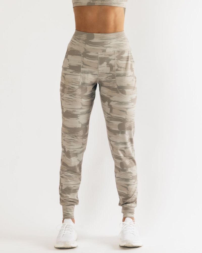 Pantalon Jogging Alphalete Surface Expanse Jogger Camouflage Femme | TIP-05399747