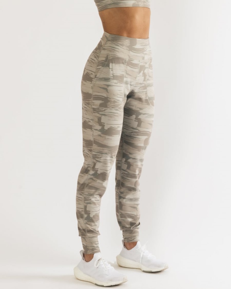 Pantalon Jogging Alphalete Surface Expanse Jogger Camouflage Femme | TIP-05399747