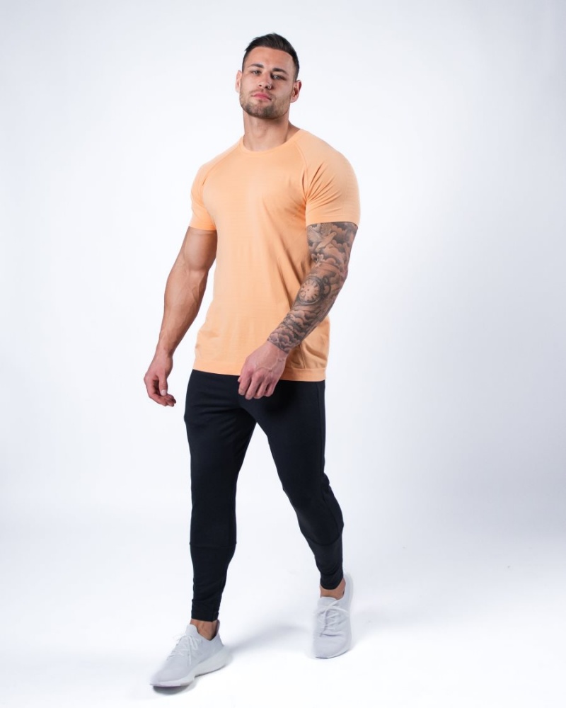 Chemises Alphalete Hero Tee Corail Homme | SUM-01862371