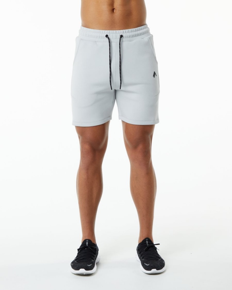 Short Alphalete ELMTS Athlétiques Corta 6" Grise Homme | OGC-78084442