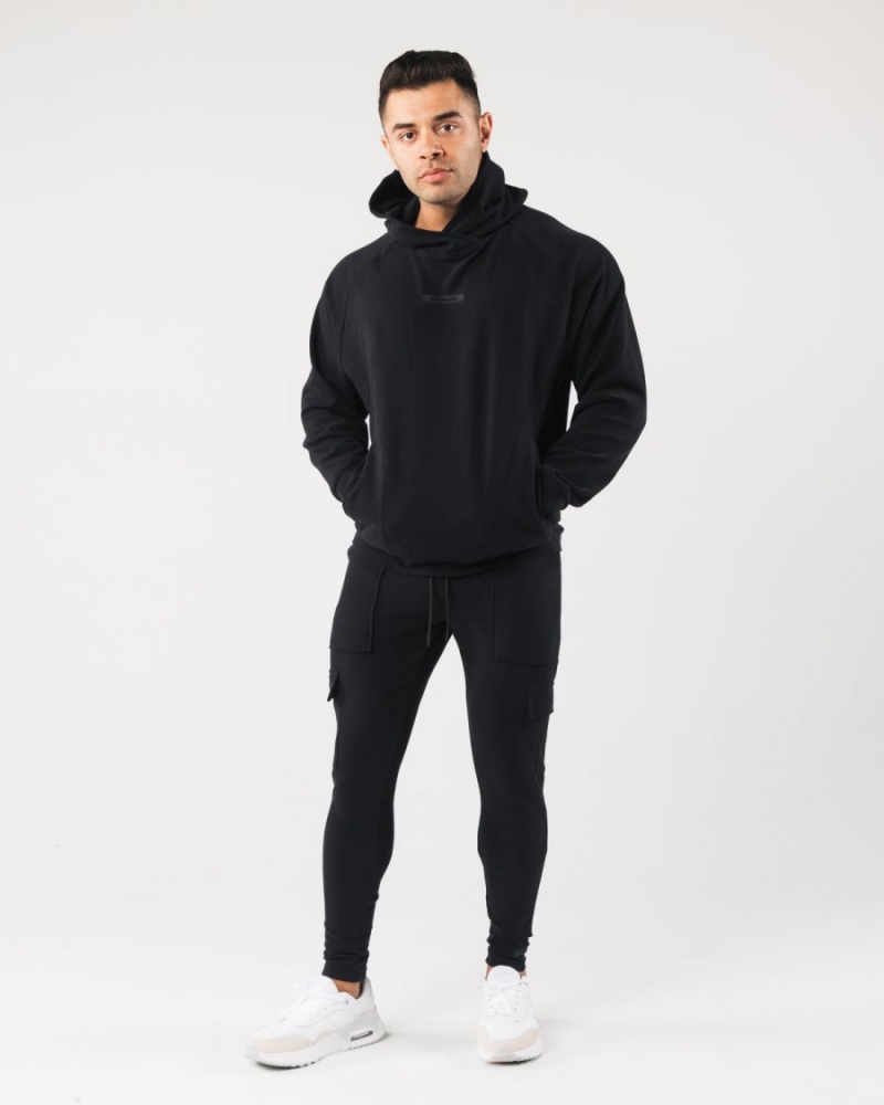 Pantalon Jogging Alphalete Identity Cargo Noir Homme | CCM-80830681