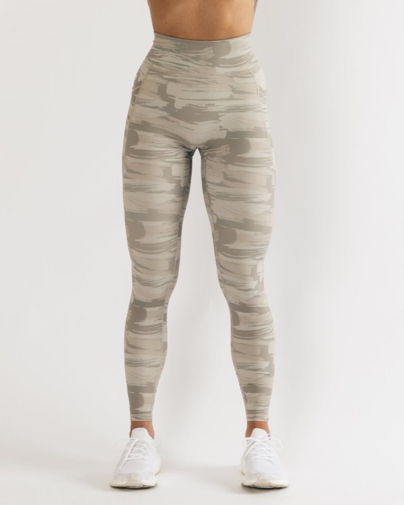 Leggings Alphalete Surface Pocket Legging Camouflage Femme | NAZ-64864669