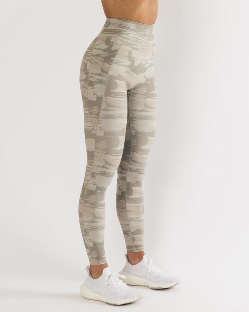 Leggings Alphalete Surface Pocket Legging Camouflage Femme | NAZ-64864669