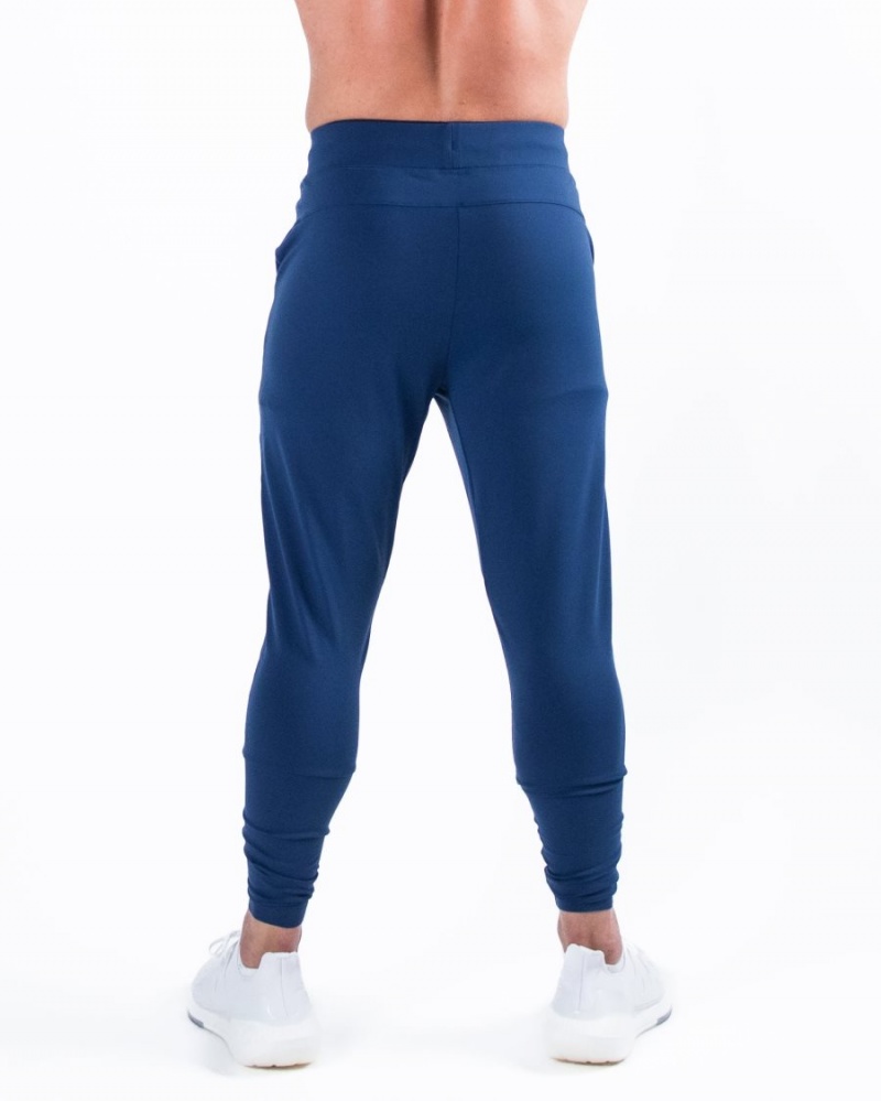 Pantalon Jogging Alphalete Trace Jogger Bleu Homme | XPV-32952197