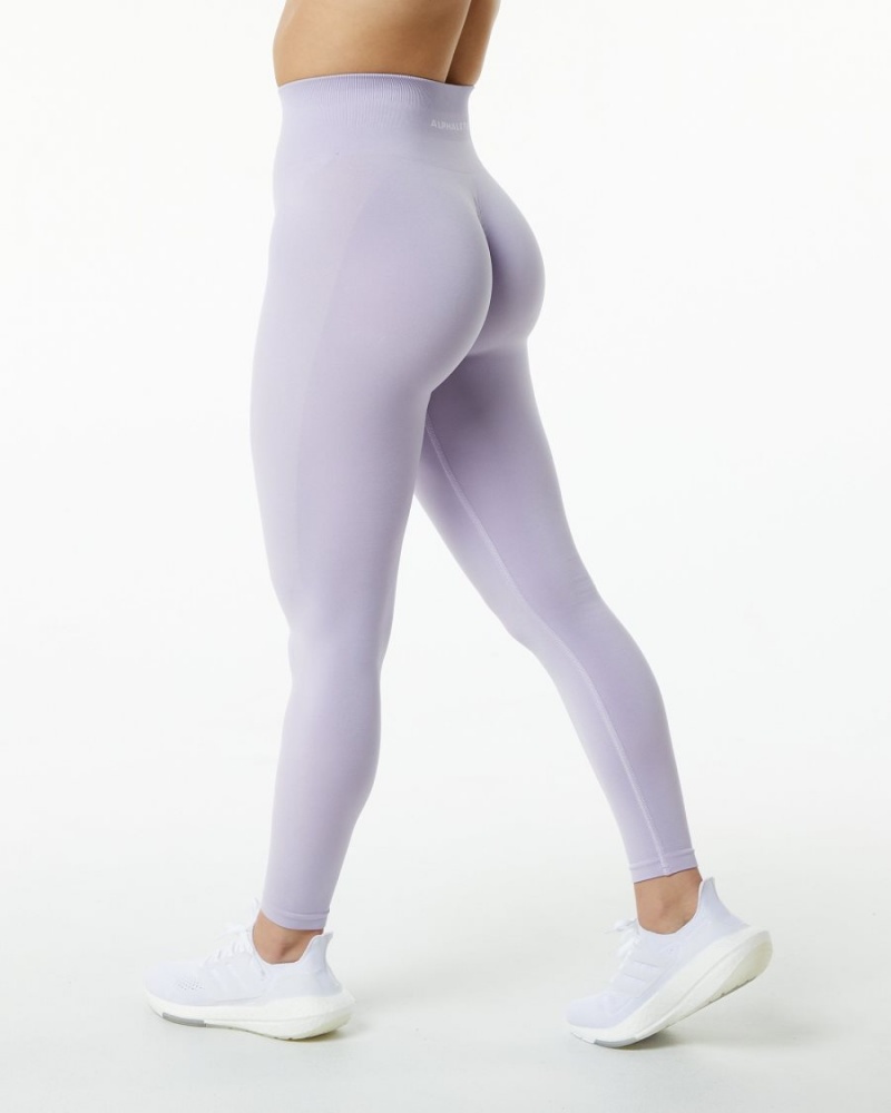 Leggings Alphalete Amplify Legging Misty Lilac Femme | CJN-71857067