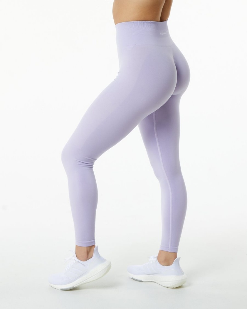 Leggings Alphalete Amplify Legging Misty Lilac Femme | CJN-71857067