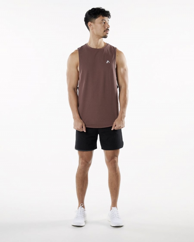 Debardeur Alphalete Dynasty Tank Merlot Homme | HBG-00415282