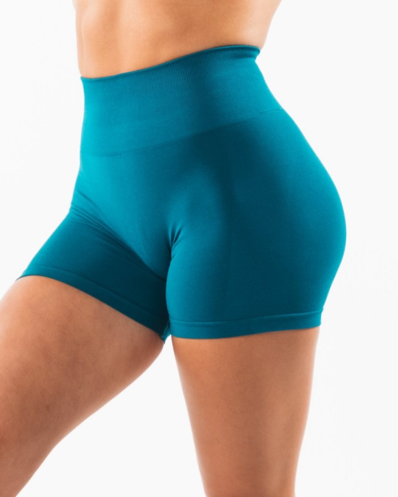 Short Alphalete Amplify Corta 4.5" Galactic Ocean Femme | DMH-62541387