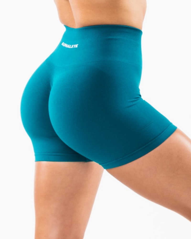 Short Alphalete Amplify Corta 4.5" Galactic Ocean Femme | DMH-62541387