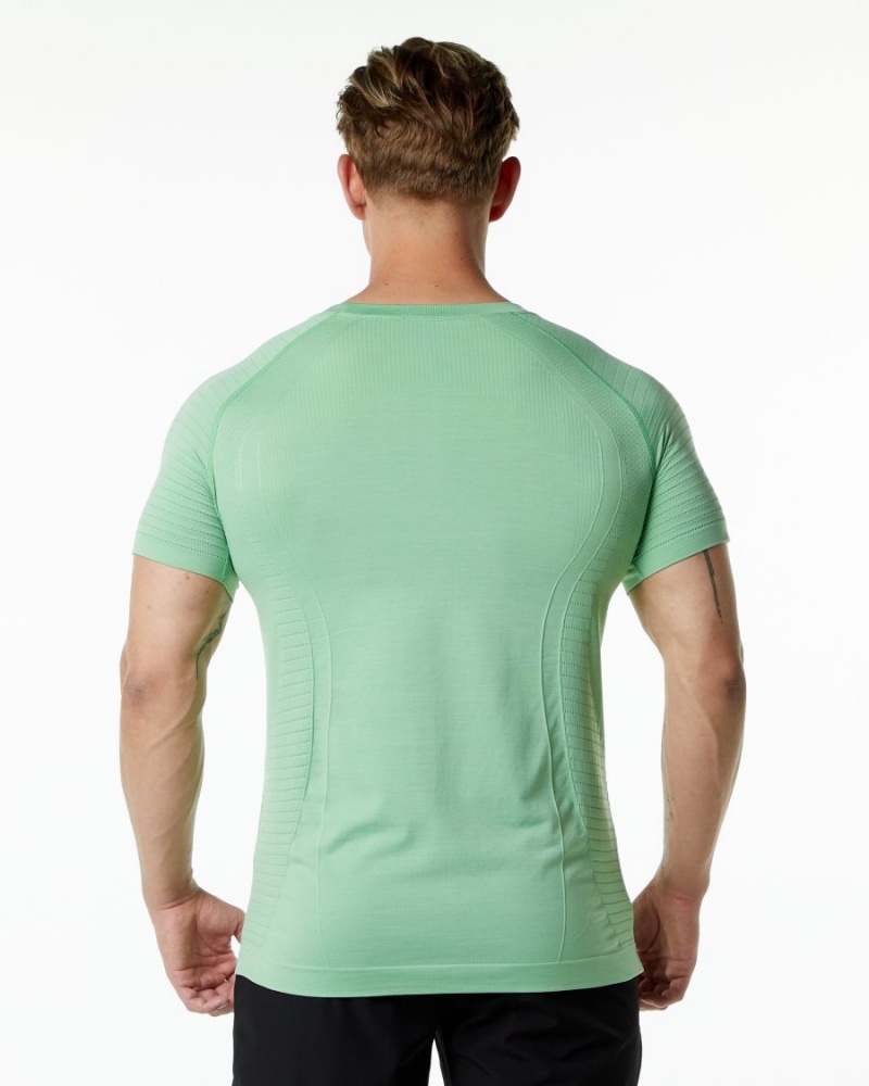 Chemises Alphalete Ozone Tee Pistachio Homme | KNE-54559865