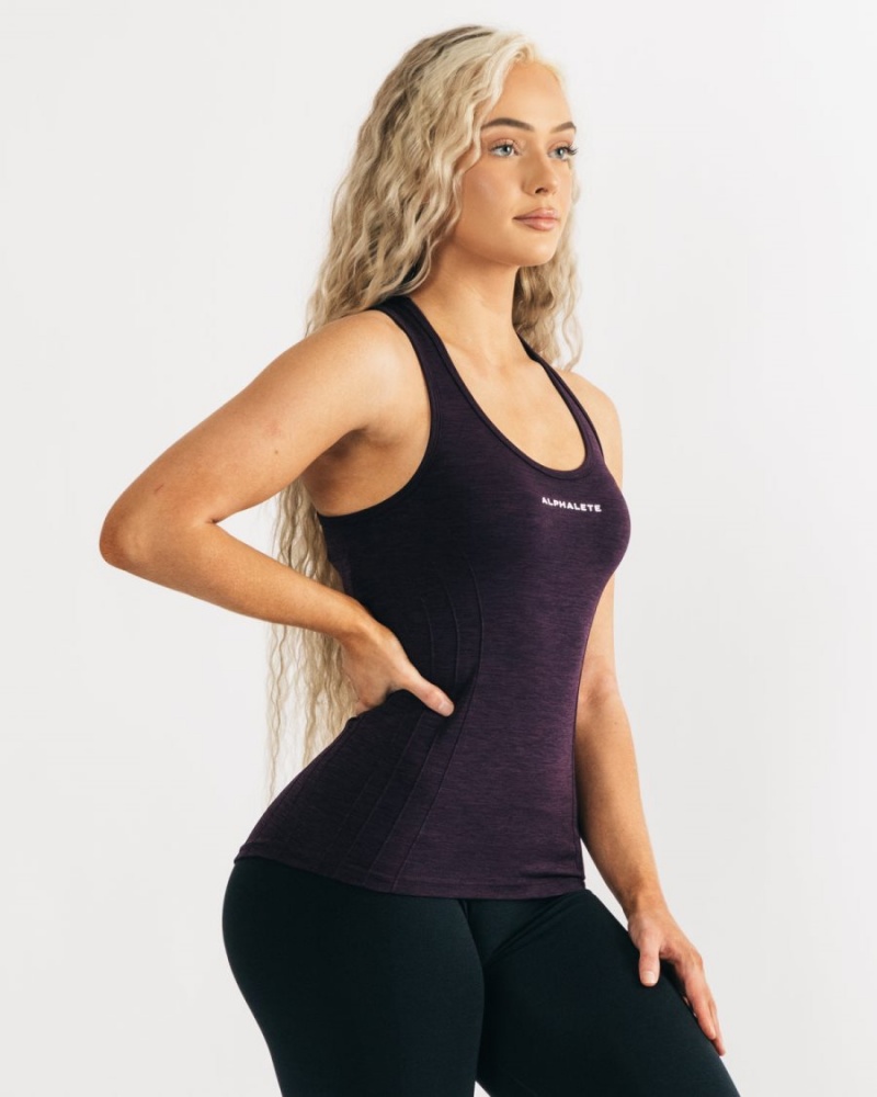 Debardeur Alphalete Seamless Tank Twilight Femme | MVJ-70029313