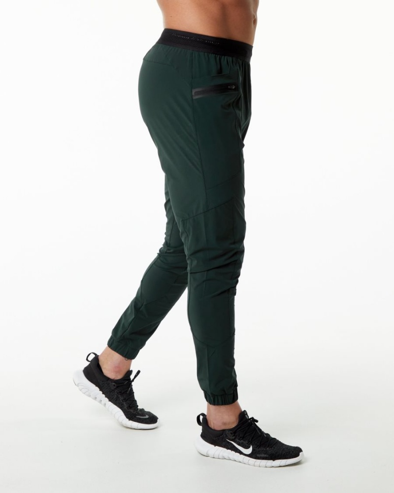 Pantalon Jogging Alphalete Studio Pant Vert Homme | BQC-05854941