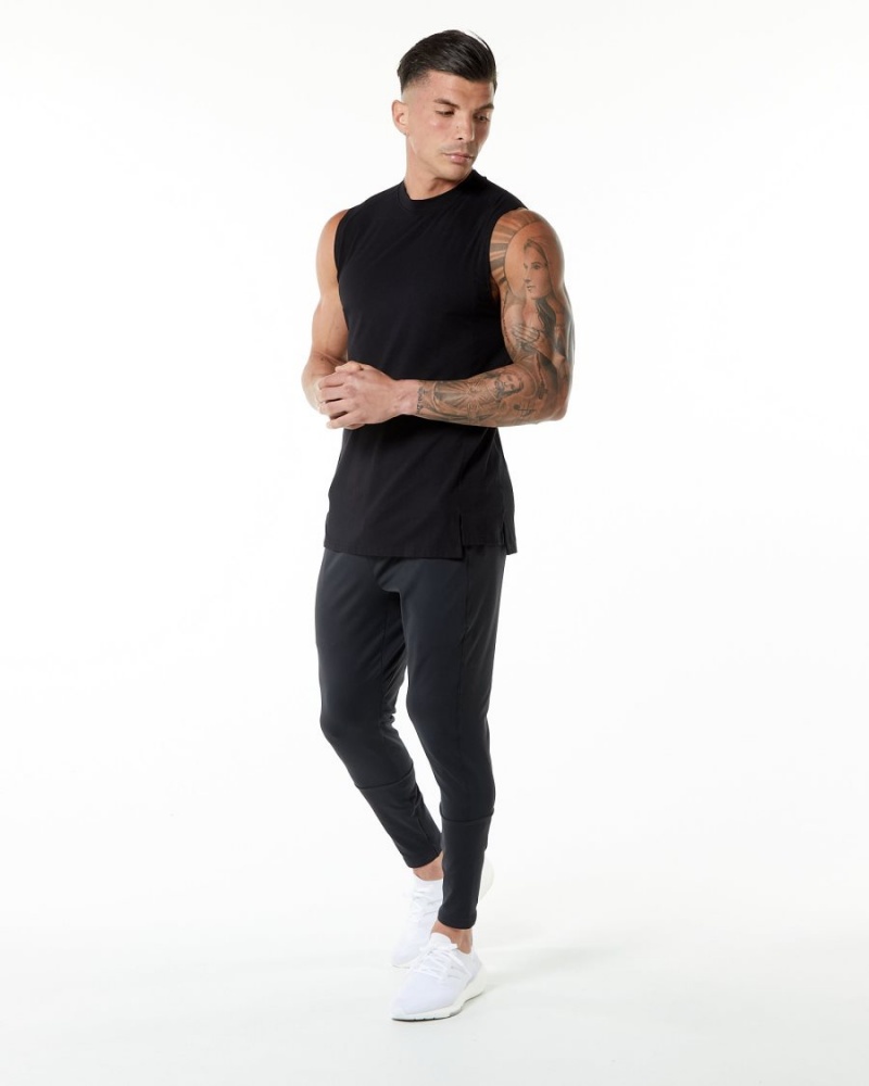 Debardeur Alphalete Evo Tank Noir Homme | LJO-28516815