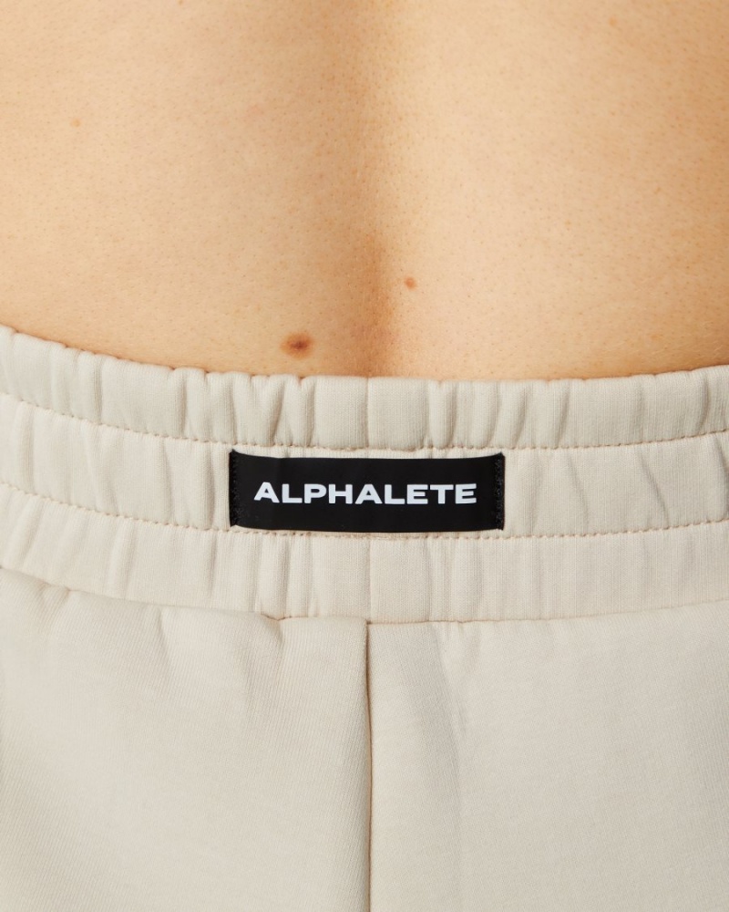 Short Alphalete ELMTS Athlétiques Corta 3.5" Vanilla Femme | YLK-84037074