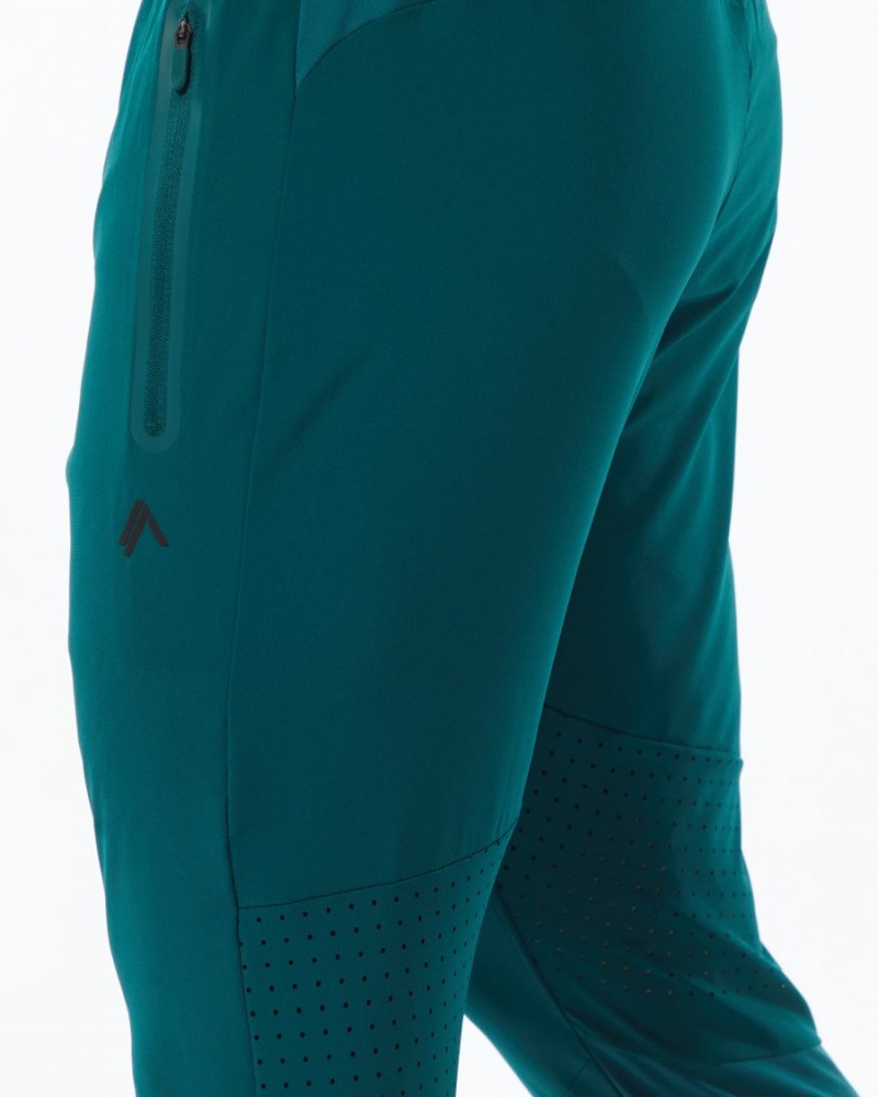 Pantalon Jogging Alphalete Infinity Tech Pant Velvet Teal Homme | FCG-74211666