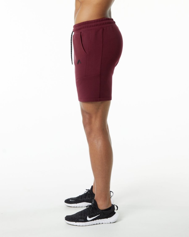 Short Alphalete ELMTS Athlétiques Corta 6" Bordeaux Homme | ABM-67325100